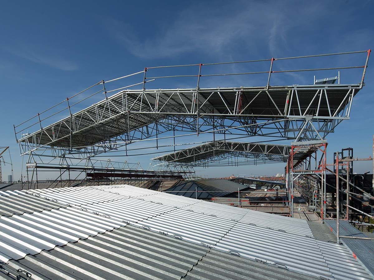 Alte Pinakothek in München, eingerüstet von A&U Gerüstbau