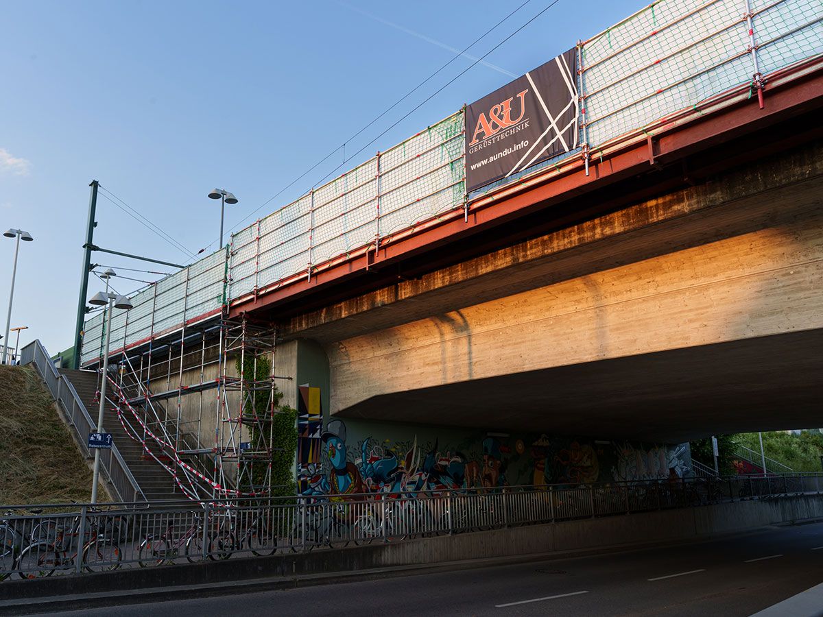 Überbrückung Bahnhof Pfaffenhofen