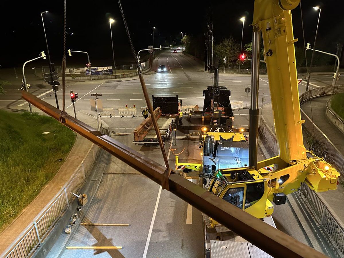 Überbrückung Bahnhof Pfaffenhofen